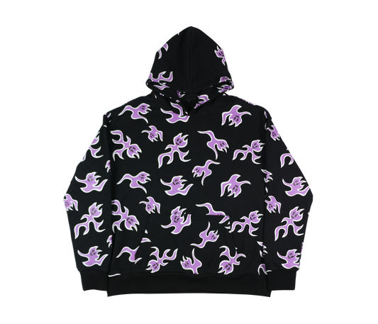 Dancing Flames Hoodie - Phantom