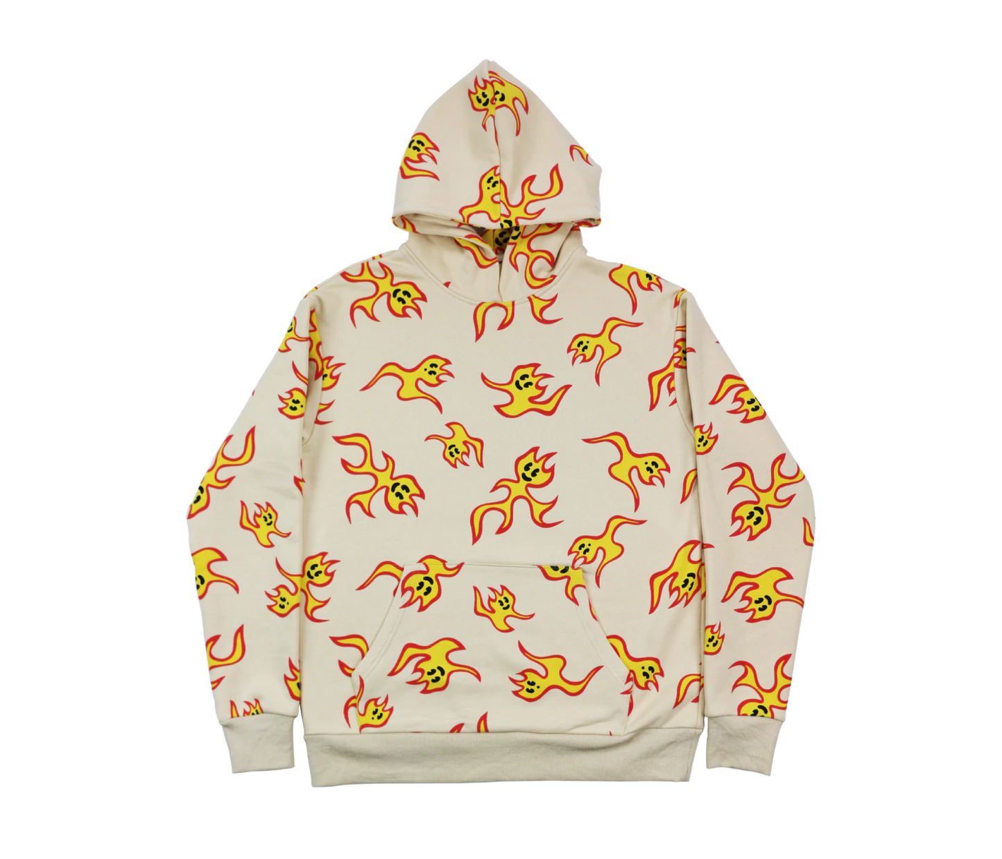 Dancing Flames Hoodie - Red Kai