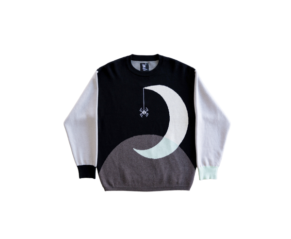 Midnight Under the Moon Knit Sweater