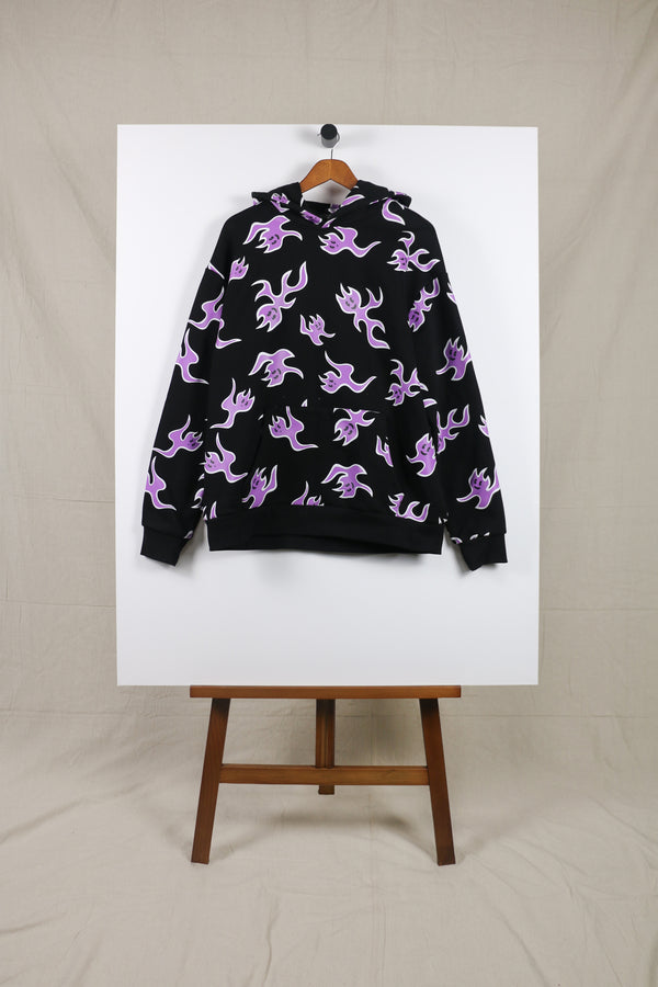 Dancing Flames Hoodie - Phantom