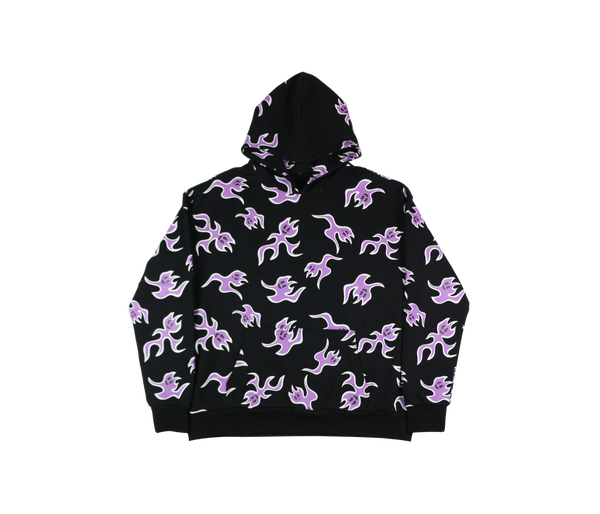 Dancing Flames Hoodie - Phantom